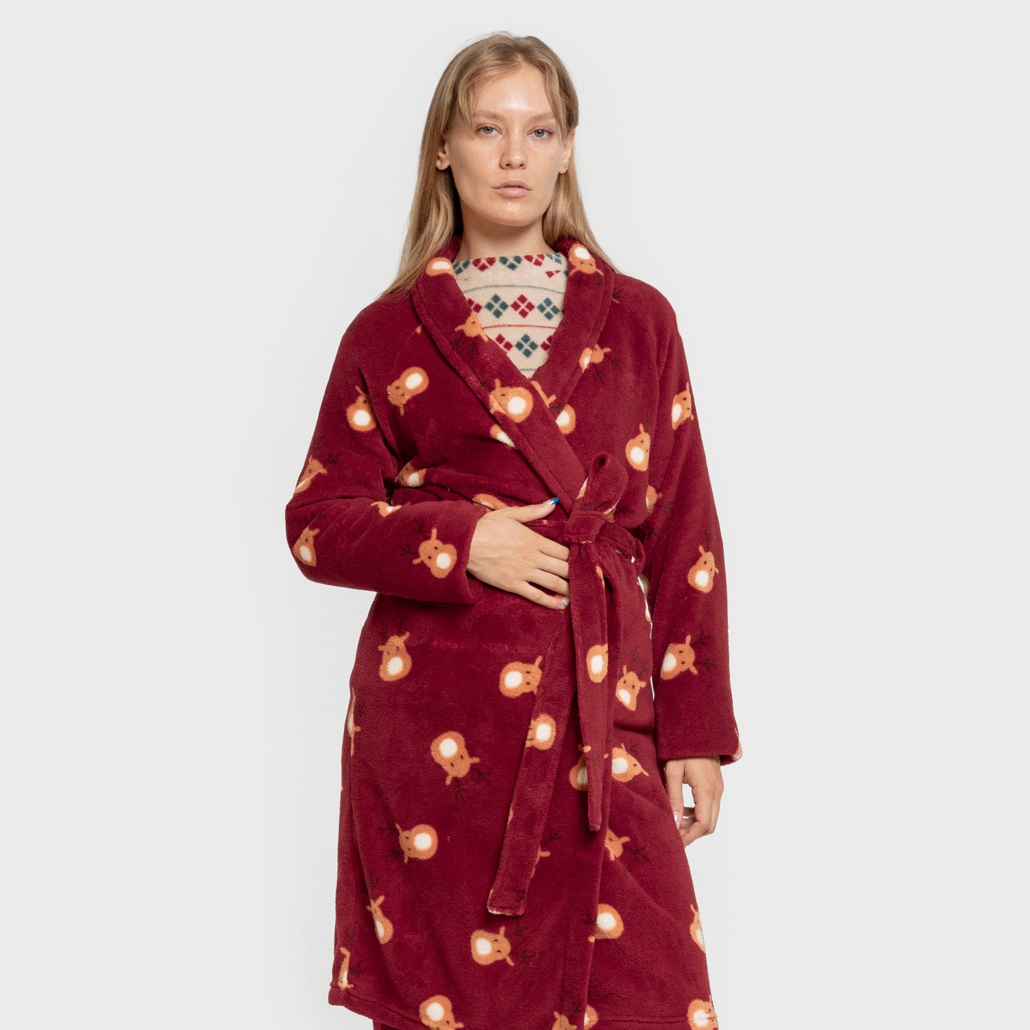 Bata coral Tatin burdeos