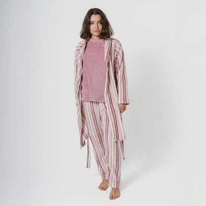 Bata coral Raya Calendula rosa