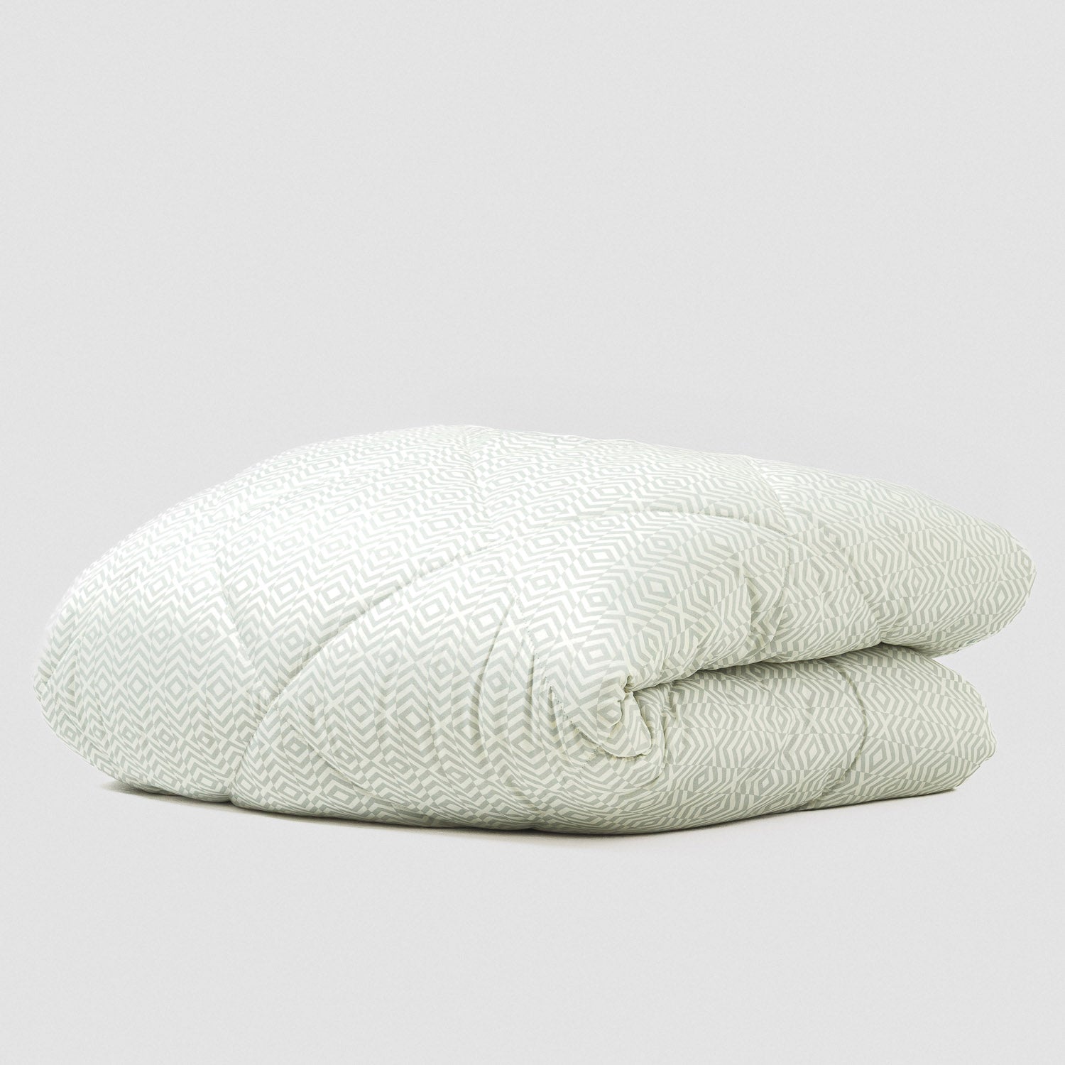 Edredón estampado Maximo perla