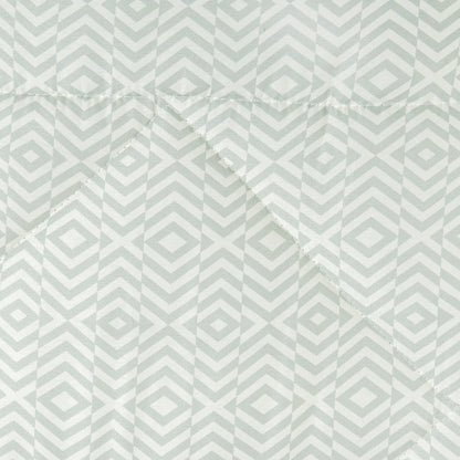 Edredón estampado Maximo perla