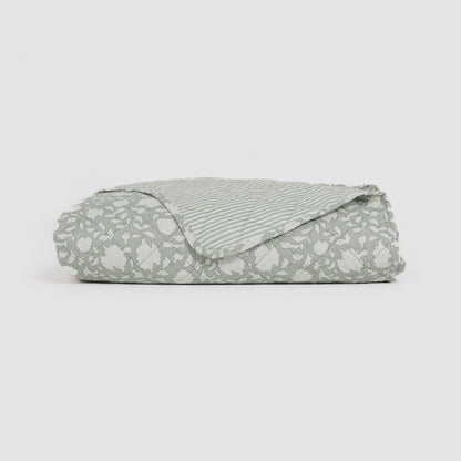Bouti Mozarabe Green Quilt