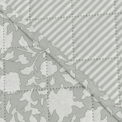 Bouti Mozarabe Green Quilt