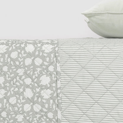Bouti Mozarabe Green Quilt