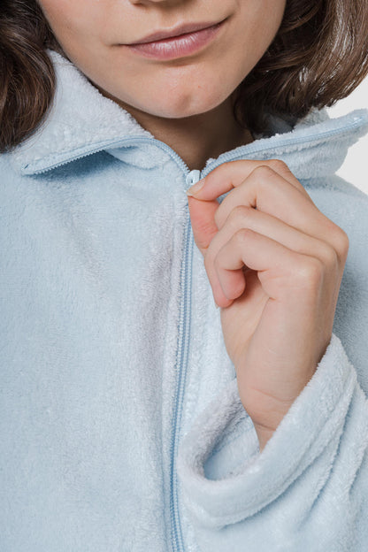 Sudadera coral mujer