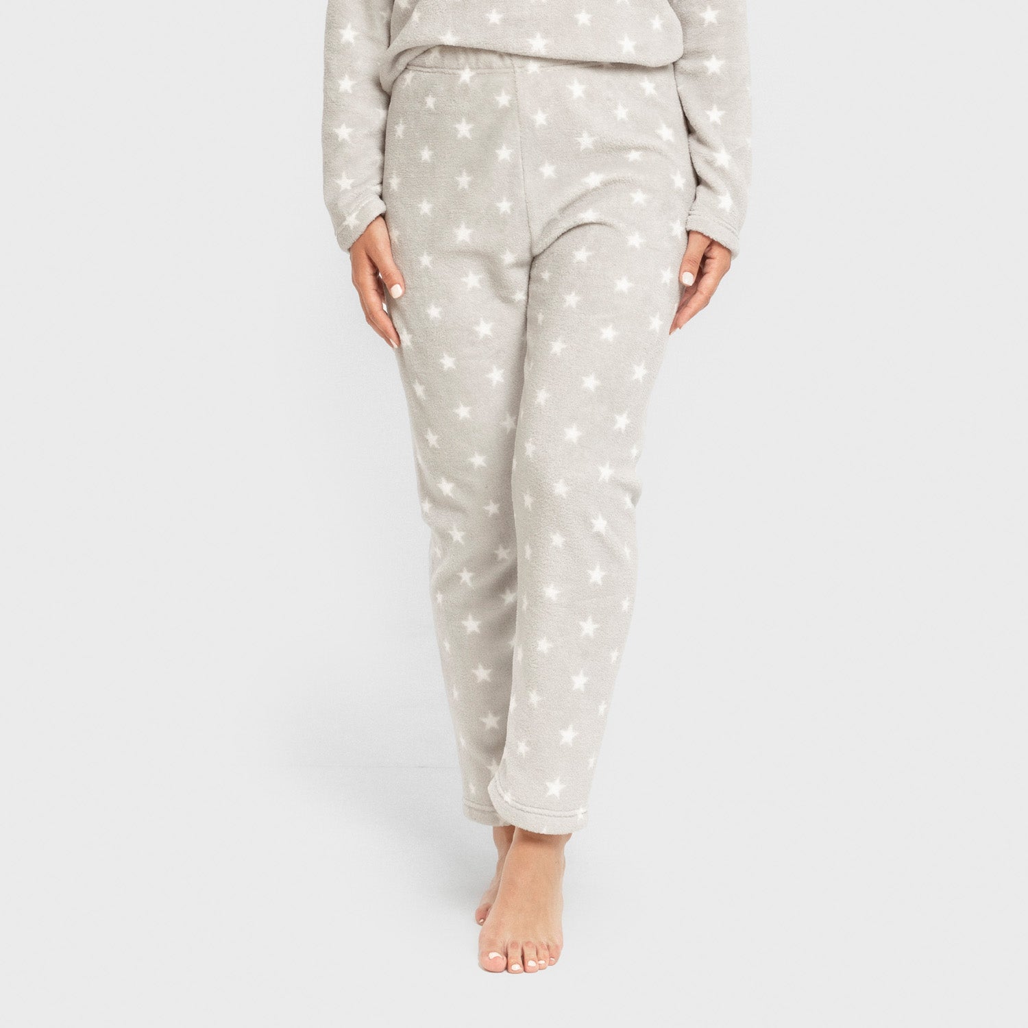 Pijama coral Vitalidad gris perla
