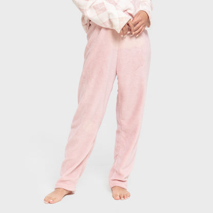 Pijama coral Cuadro Guima rosa