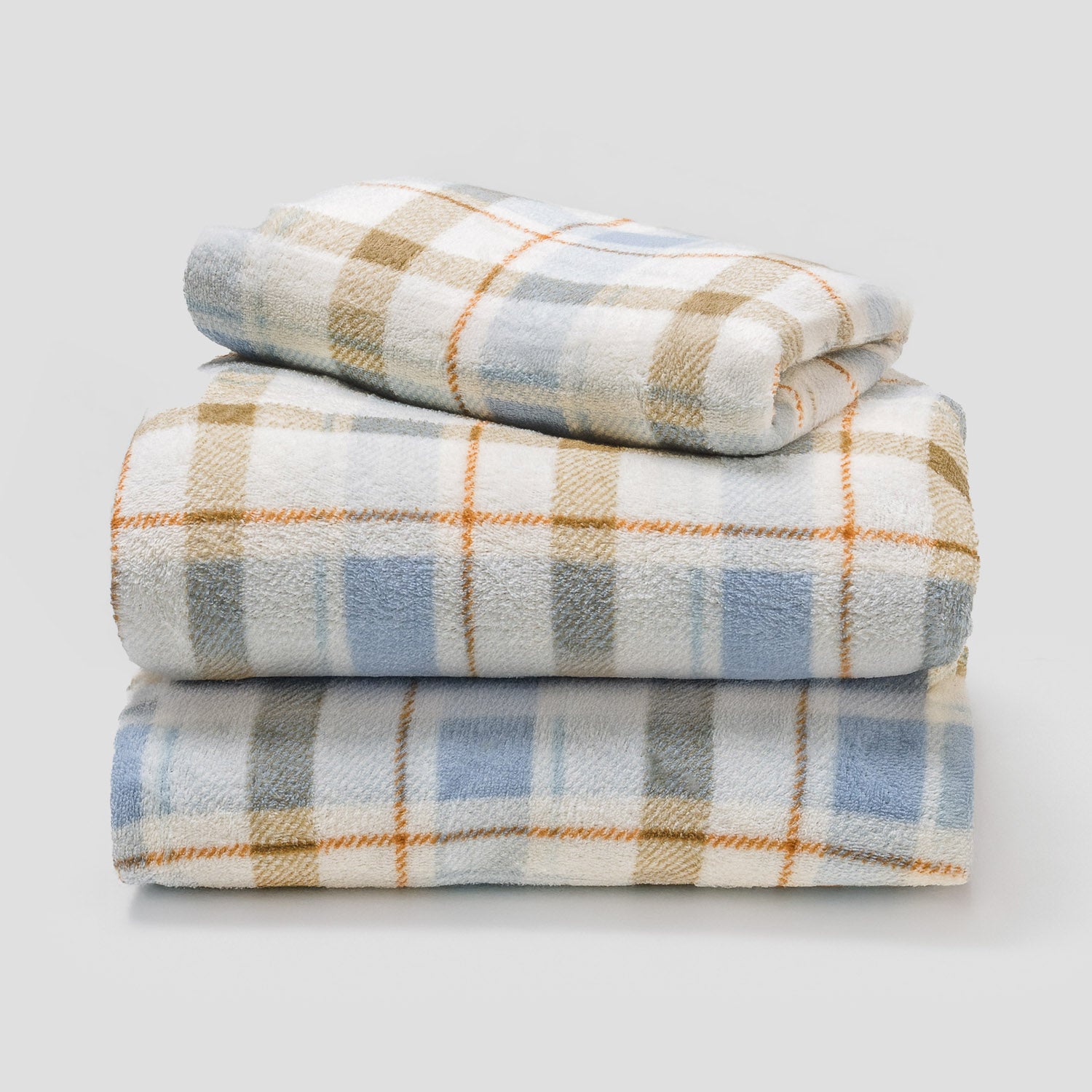 Juego de sábanas coralina Cuadro Noric celeste