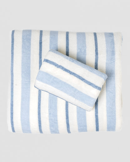 Juego de sábanas coralina Raya Wilma verde tiffany