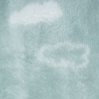 Juego de sábanas coralina Nube New verde tiffany cuna