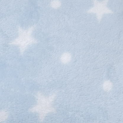 Juego de sábanas coralina Cosmo celeste cuna