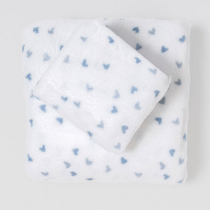 Juego de sábanas coralina Julie indigo cuna