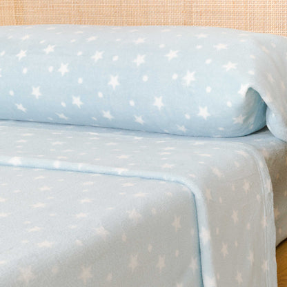 Juego de sábanas coralina Cosmo celeste