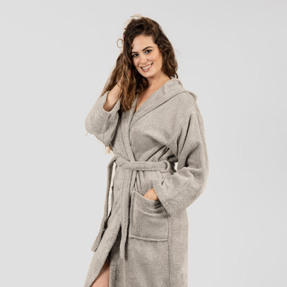 Albornoz capucha 450gr Unisex