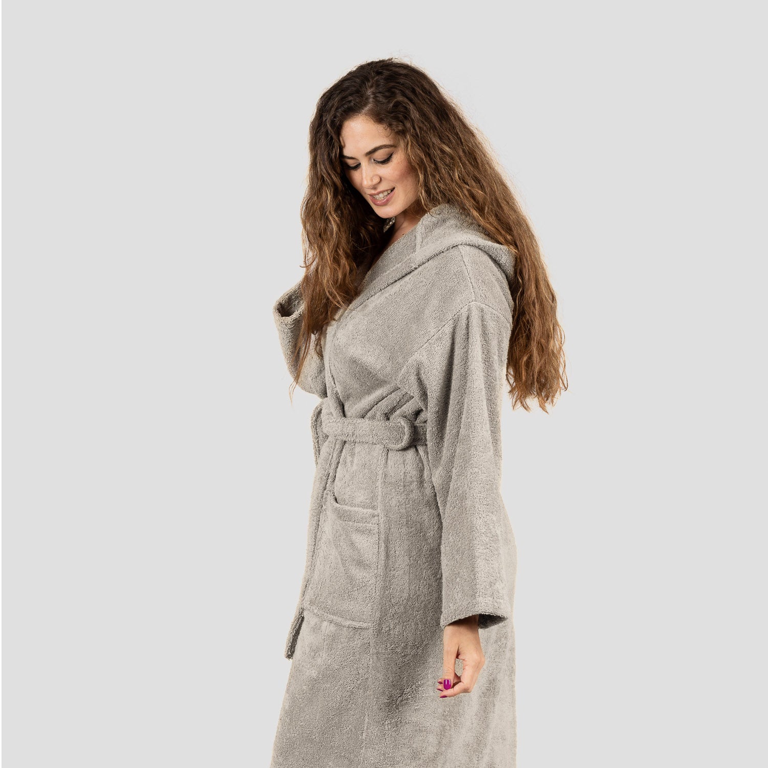 Albornoz capucha 450gr Unisex