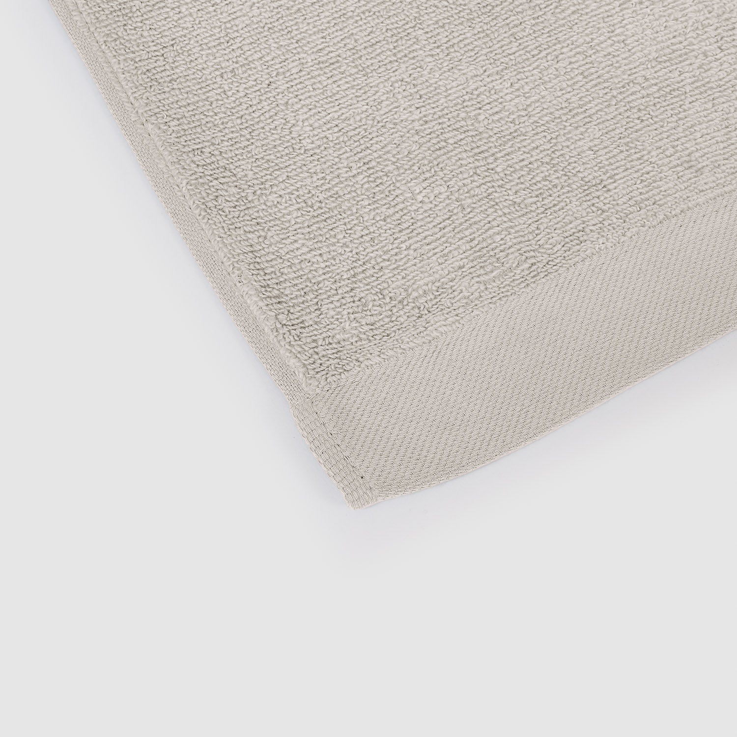 Toalla de baño 400gr doble rizo gris claro