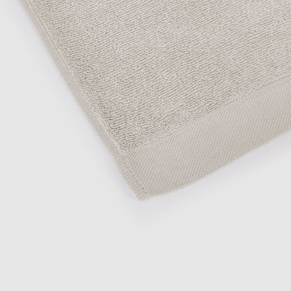 Toalla de baño 400gr doble rizo gris claro