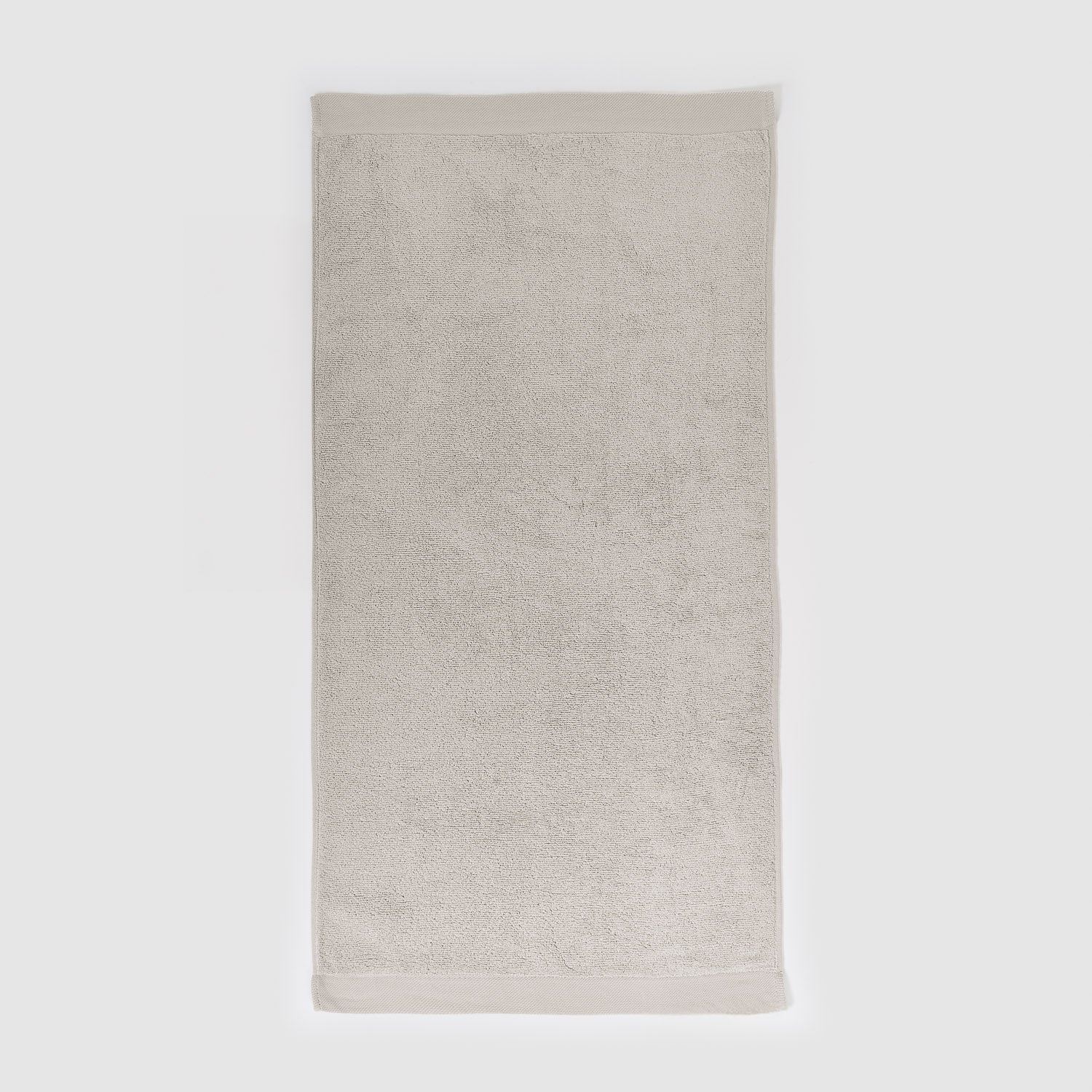 Toalla de baño 400gr doble rizo gris claro