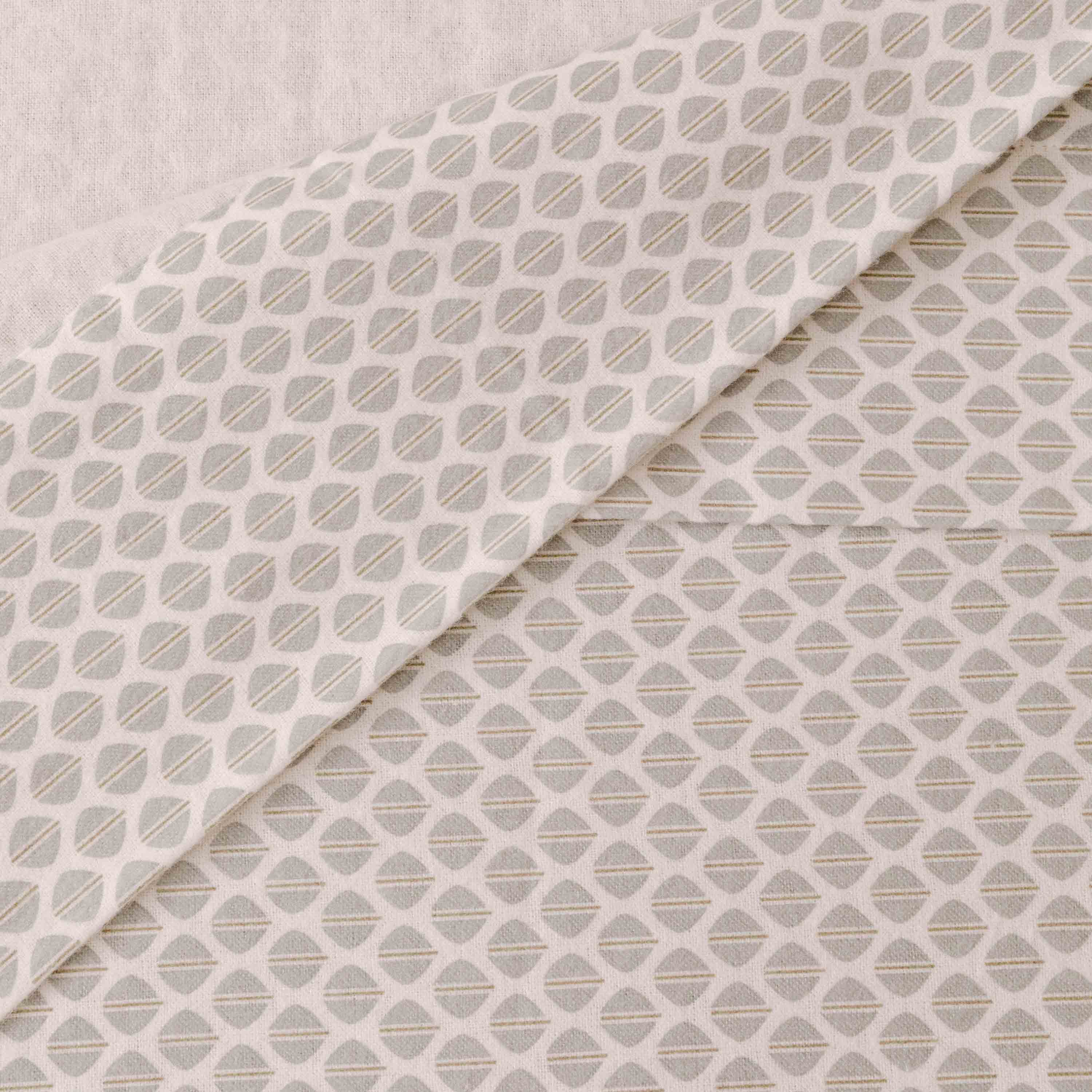 Juego de sábanas franela Dune indigo cuna