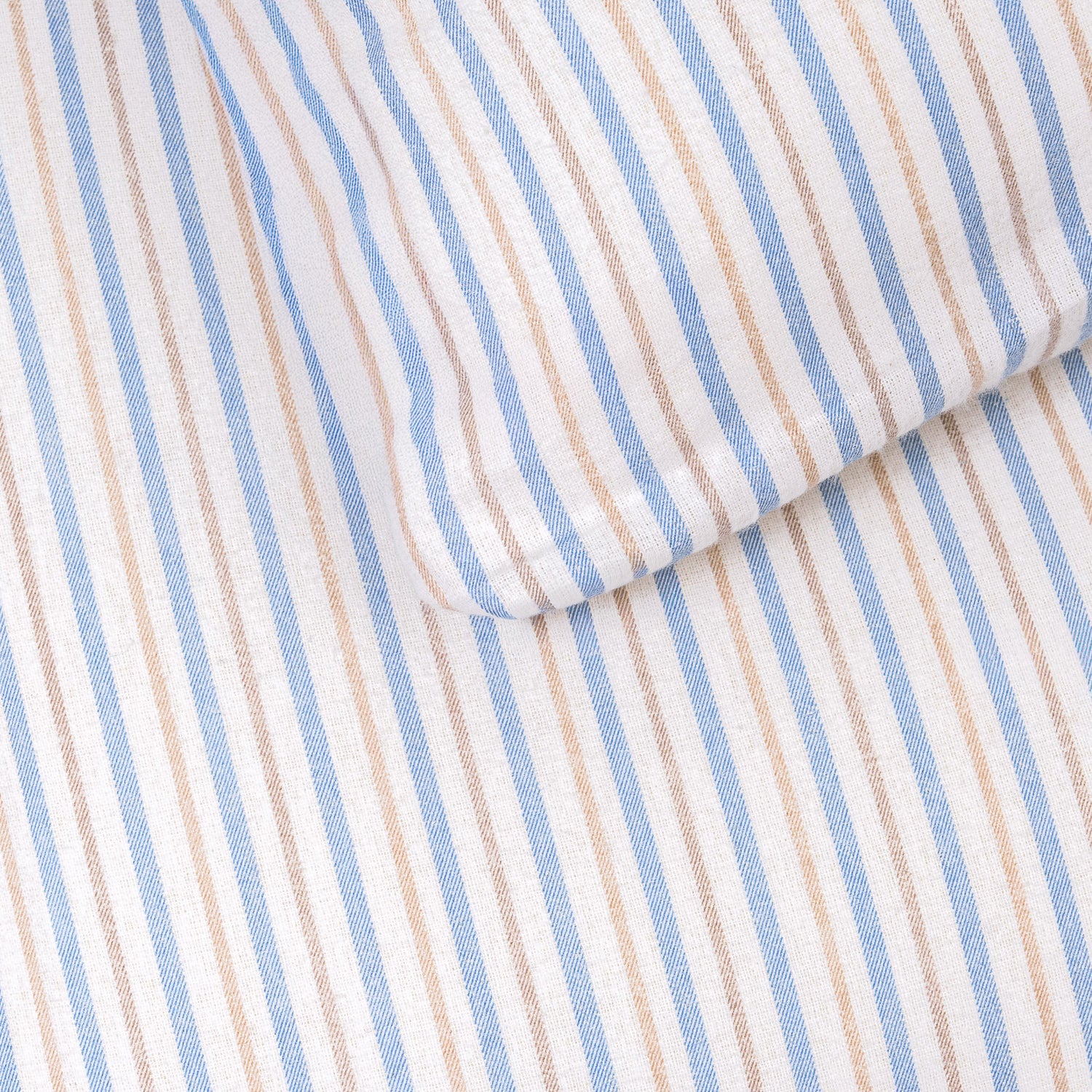 Capa de edredão franela Raya Benet areia - índigo