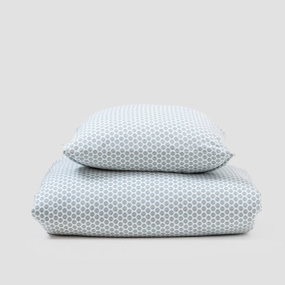 Copripiumino in flanella Dune índigo