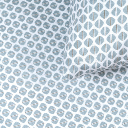 Copripiumino in flanella Dune índigo