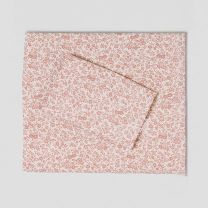 Juego de sábanas algodón Nicosia rosa keike