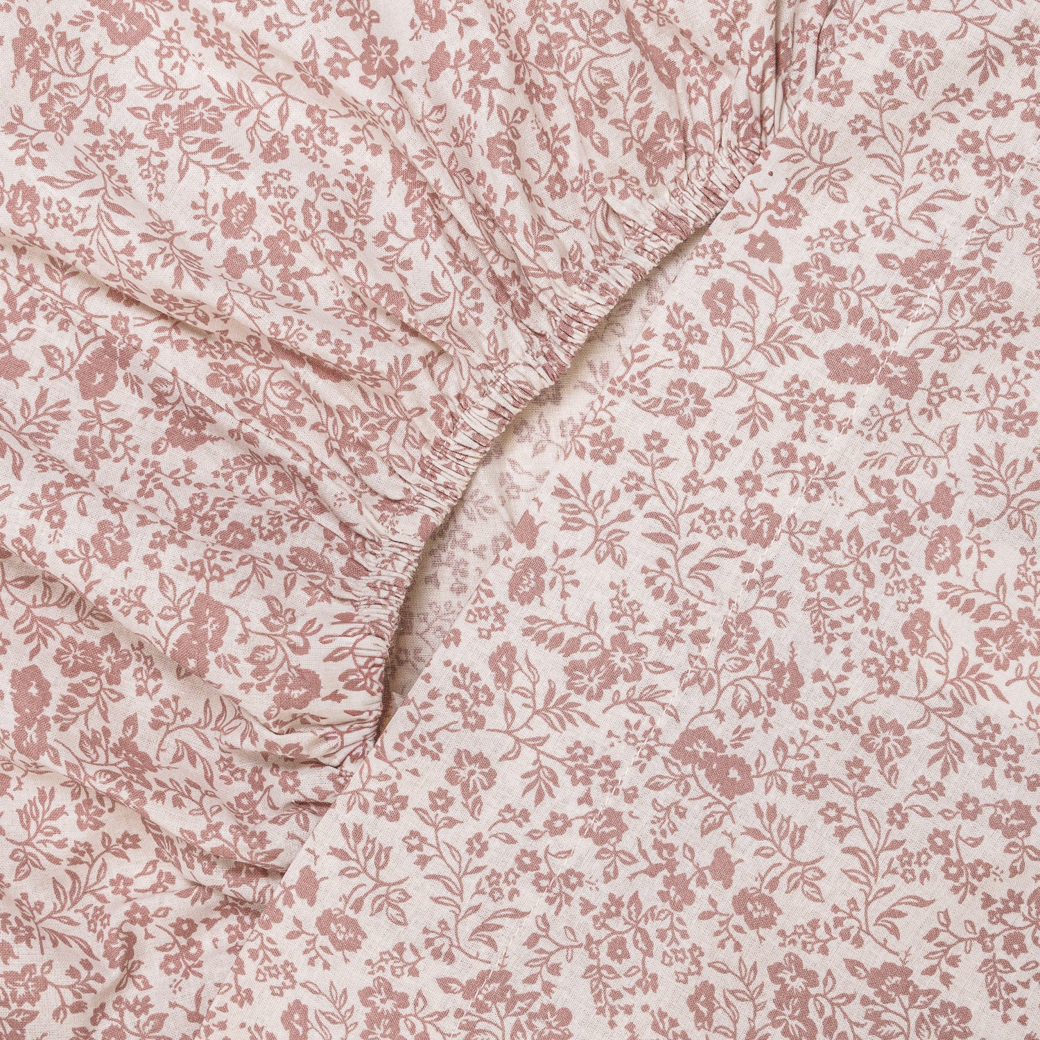 Juego de sábanas algodón Nicosia rosa keike