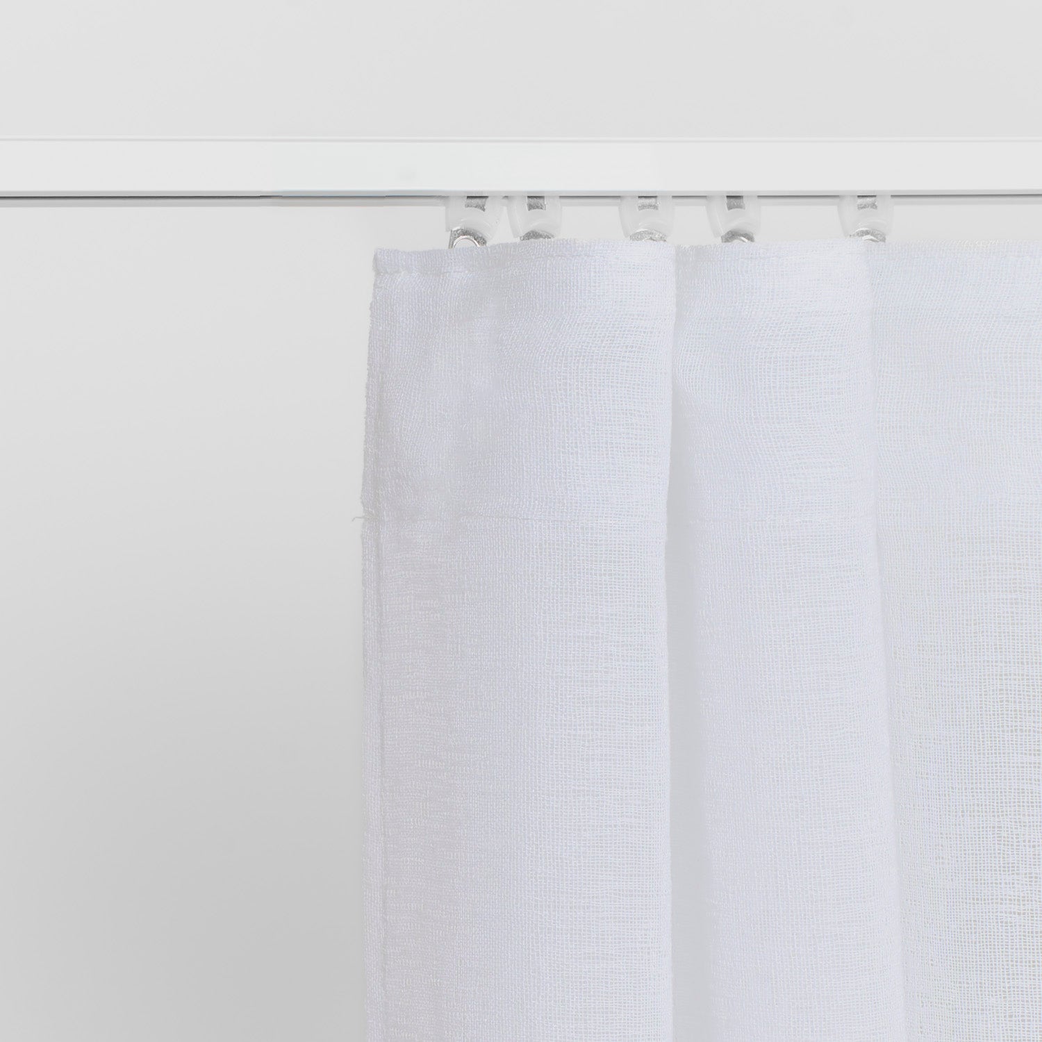 Cortina onda matilda blanco