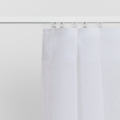 Cortina onda matilda blanco