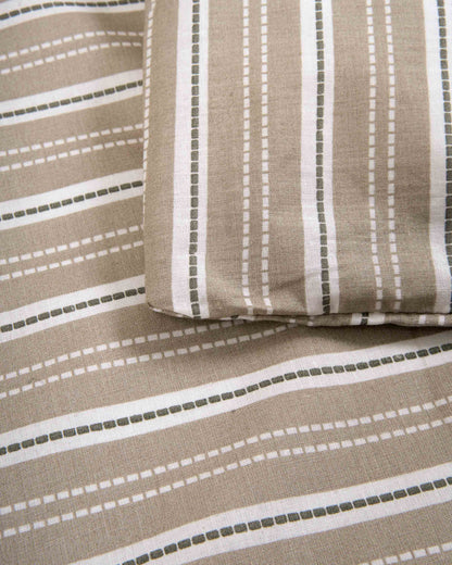 Raya Sego cotton duvet cover, Keike green