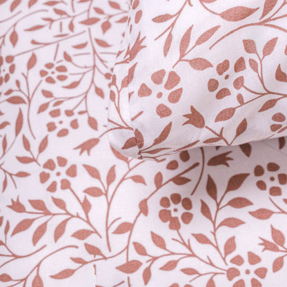 Capa de edredão de algodão Osaka rosa keike