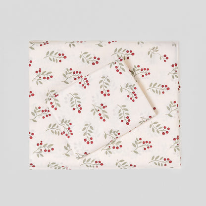 Juego de sábanas de algodón Acebo