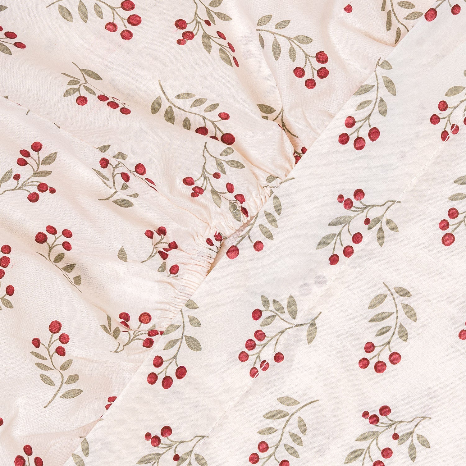 Juego de sábanas de algodón Acebo