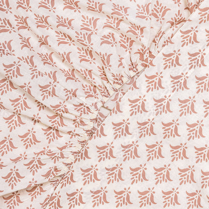Parure de draps en coton rose marocain de Keike