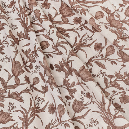 Juego de sábanas de algodón raya sit beige/verde