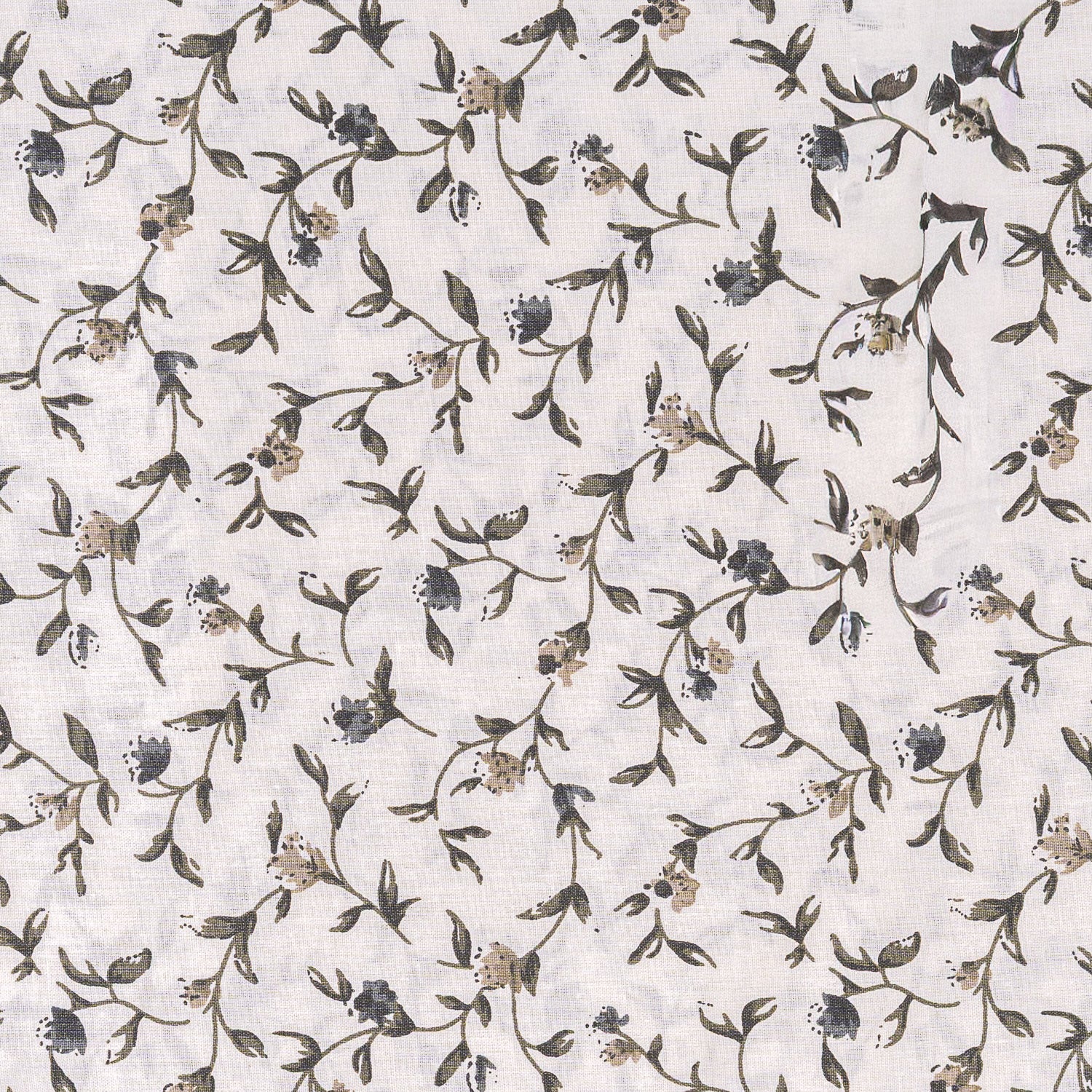 Jogo de lençóis algodão Triana Verde Seco – Azul Keike – Topo