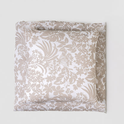 Funda nórdica algodón Tulipan topo