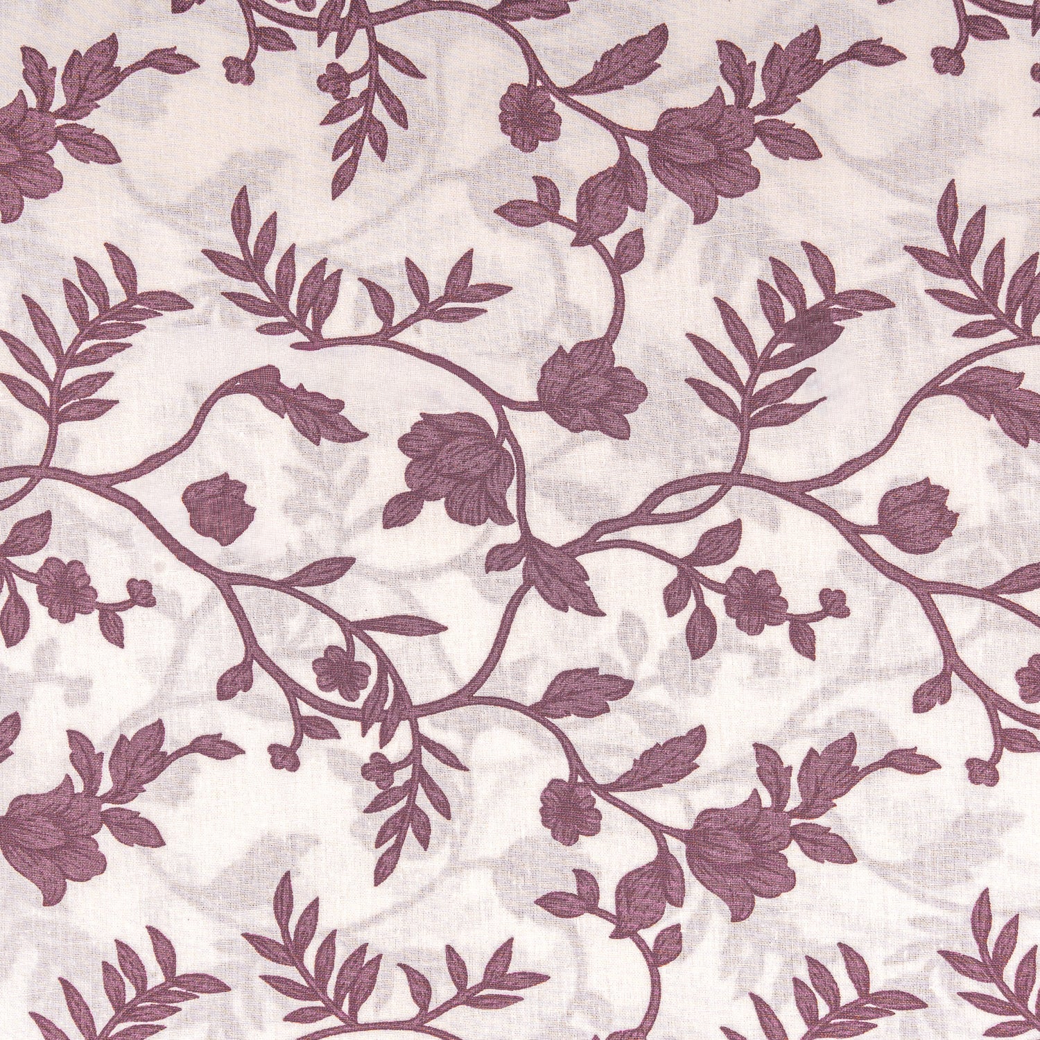 Juego de sábana de algodón Helena Malva/Rosa