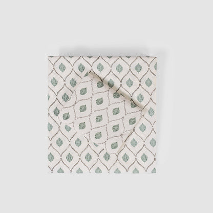 Juego de sábanas de charlestón verde