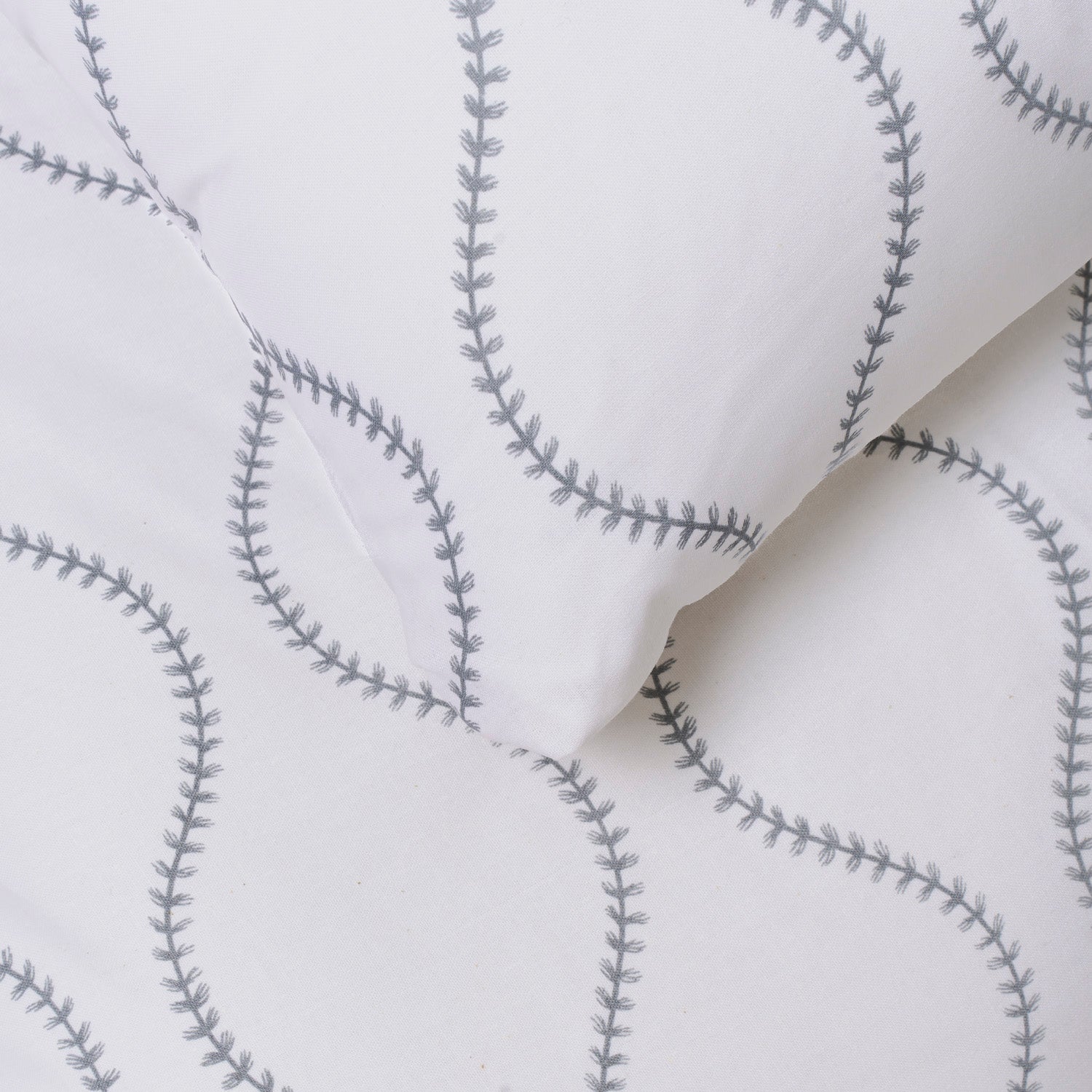 Funda nórdica algodón paniculata azul keike