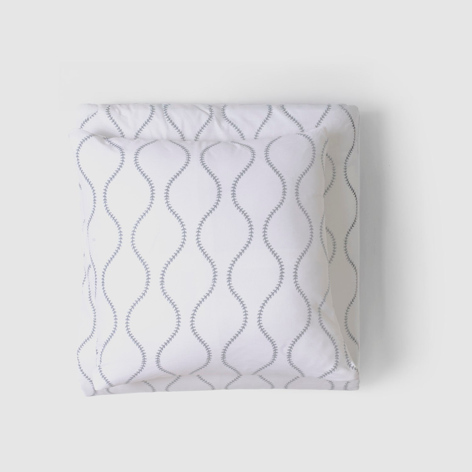 Funda nórdica algodón paniculata azul keike