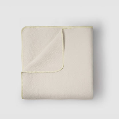 Copriletto jacquard ayana naturale