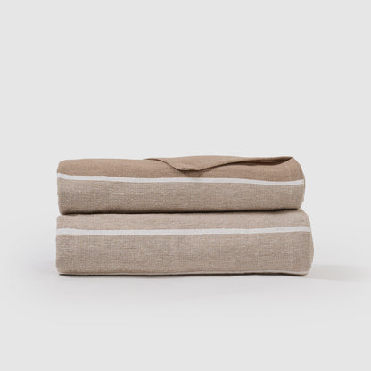 Multiusos raya ancha otoman beige/arena