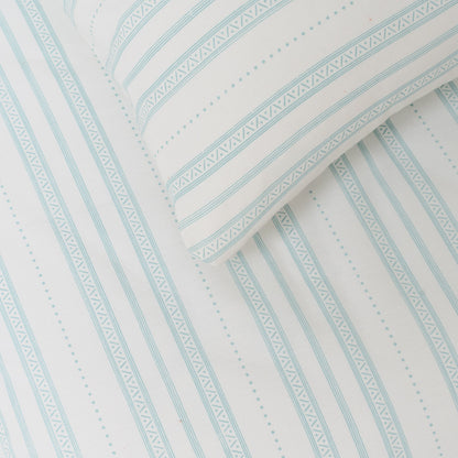 Funda nórdica algodón kilimanjaro verde claro keike