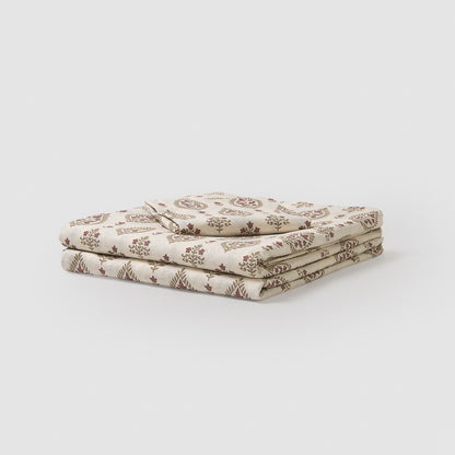 Ensemble de draps en coton Nomad Rosette