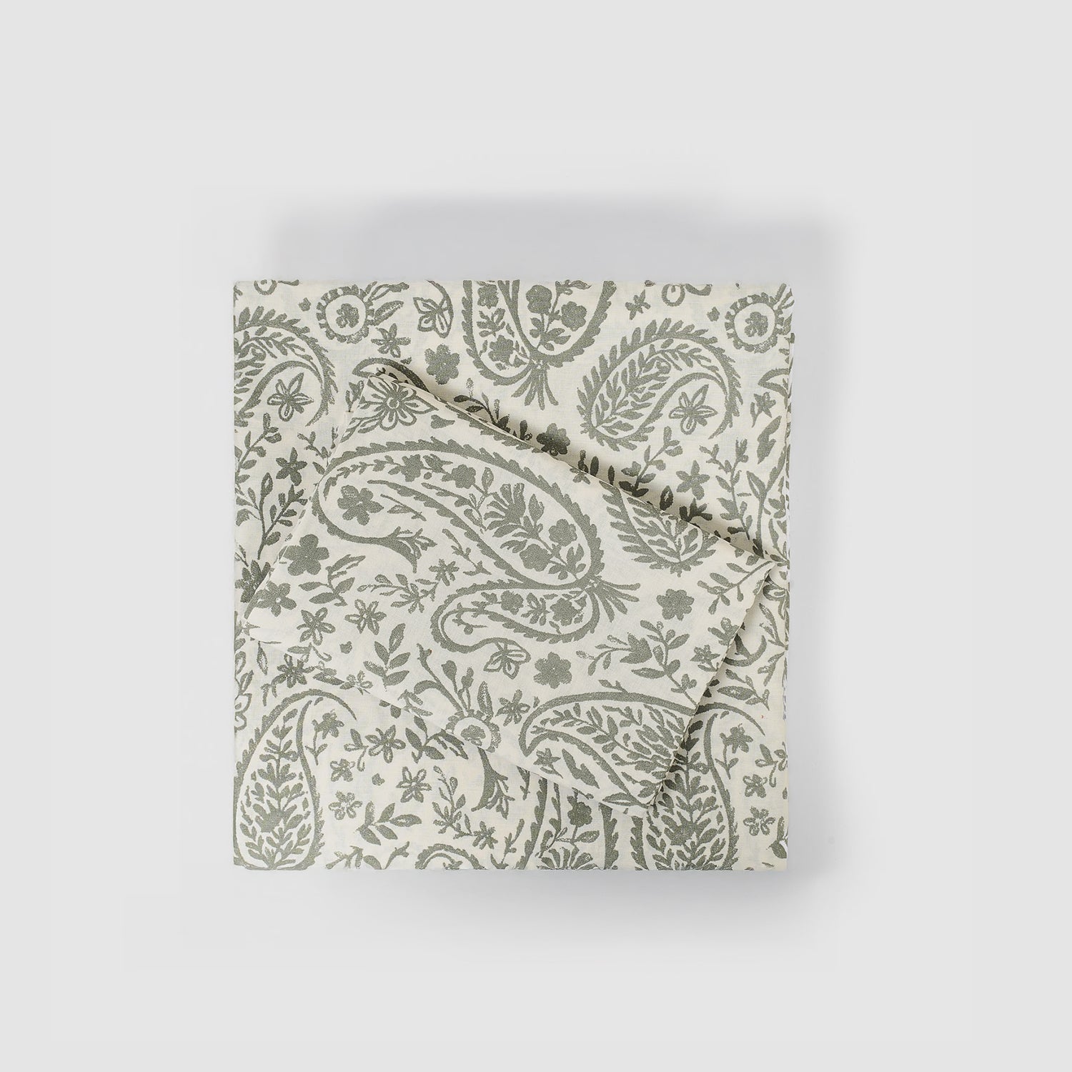 Jogo de lençóis de algodão adalusi verde seco