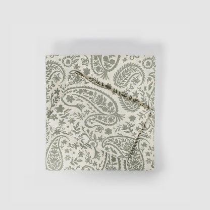 Jogo de lençóis de algodão adalusi verde seco