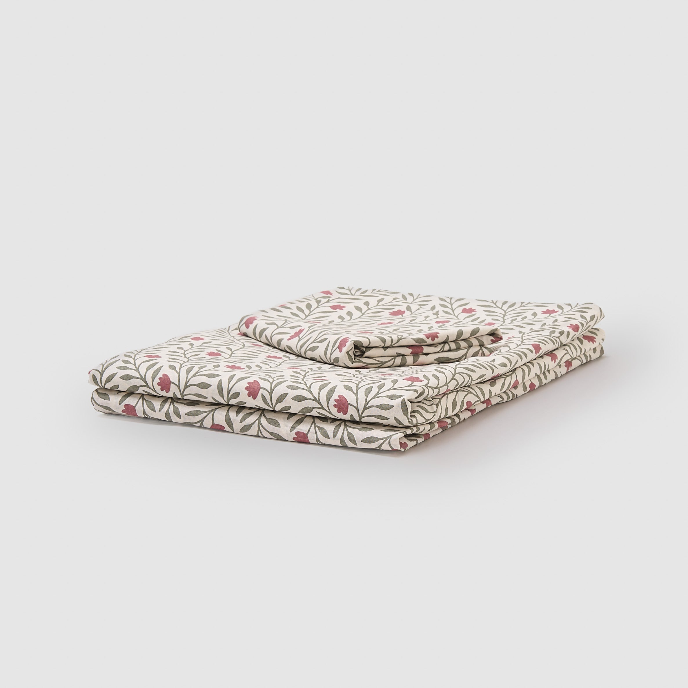 Juego de sábanas algodón zulu verde seco