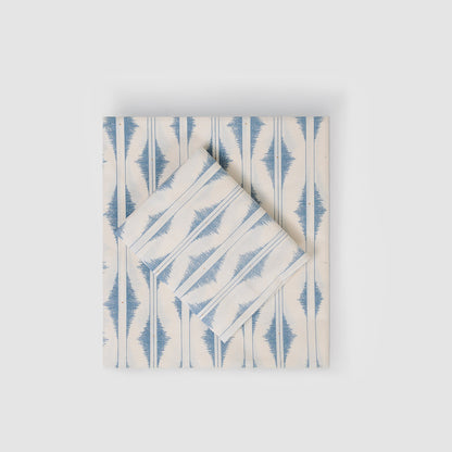 Juego de sábanas de algodón kerala índigo