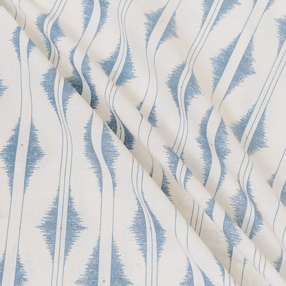 Set di lenzuola in cotone kerala indaco